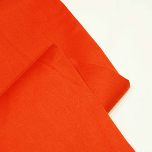Dusky Orange Cotton Satin MSMR-15993