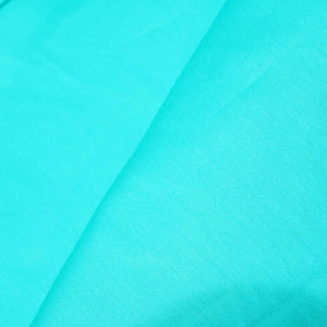Turquoise Green Cotton Satin MSMR-15995
