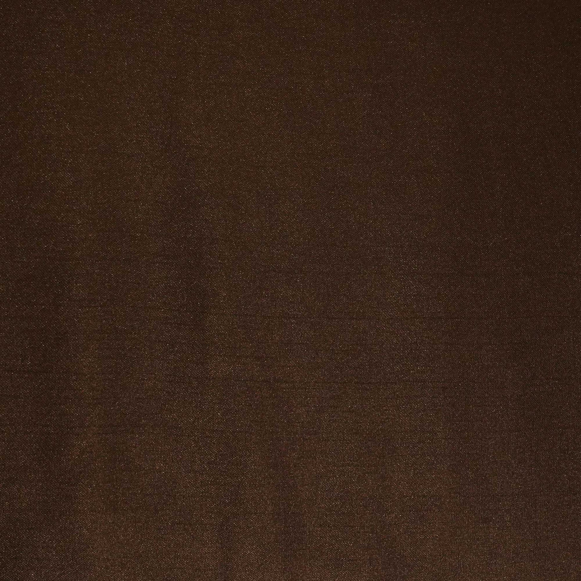 Brown Solid Bemberg Silk Fabric KC-16028