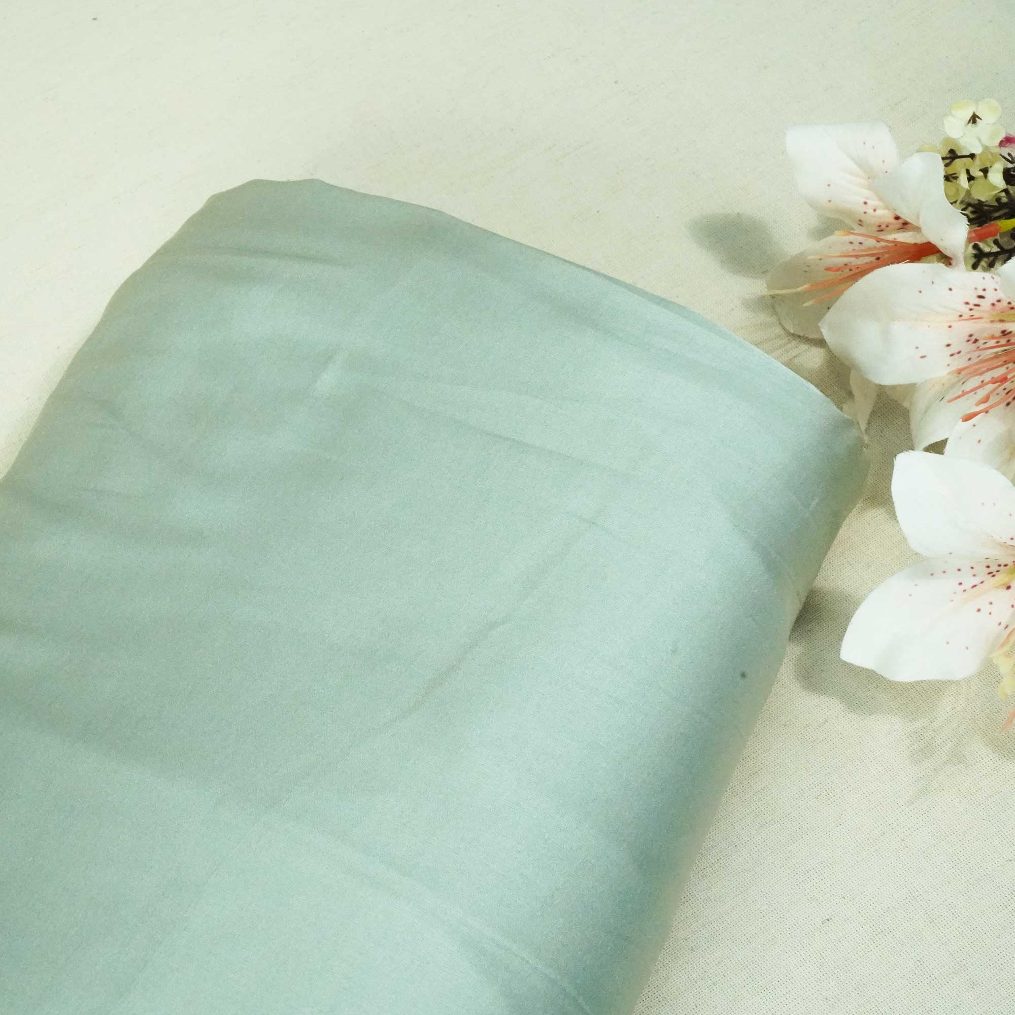 Grey Solid Bemberg Silk KC-16029