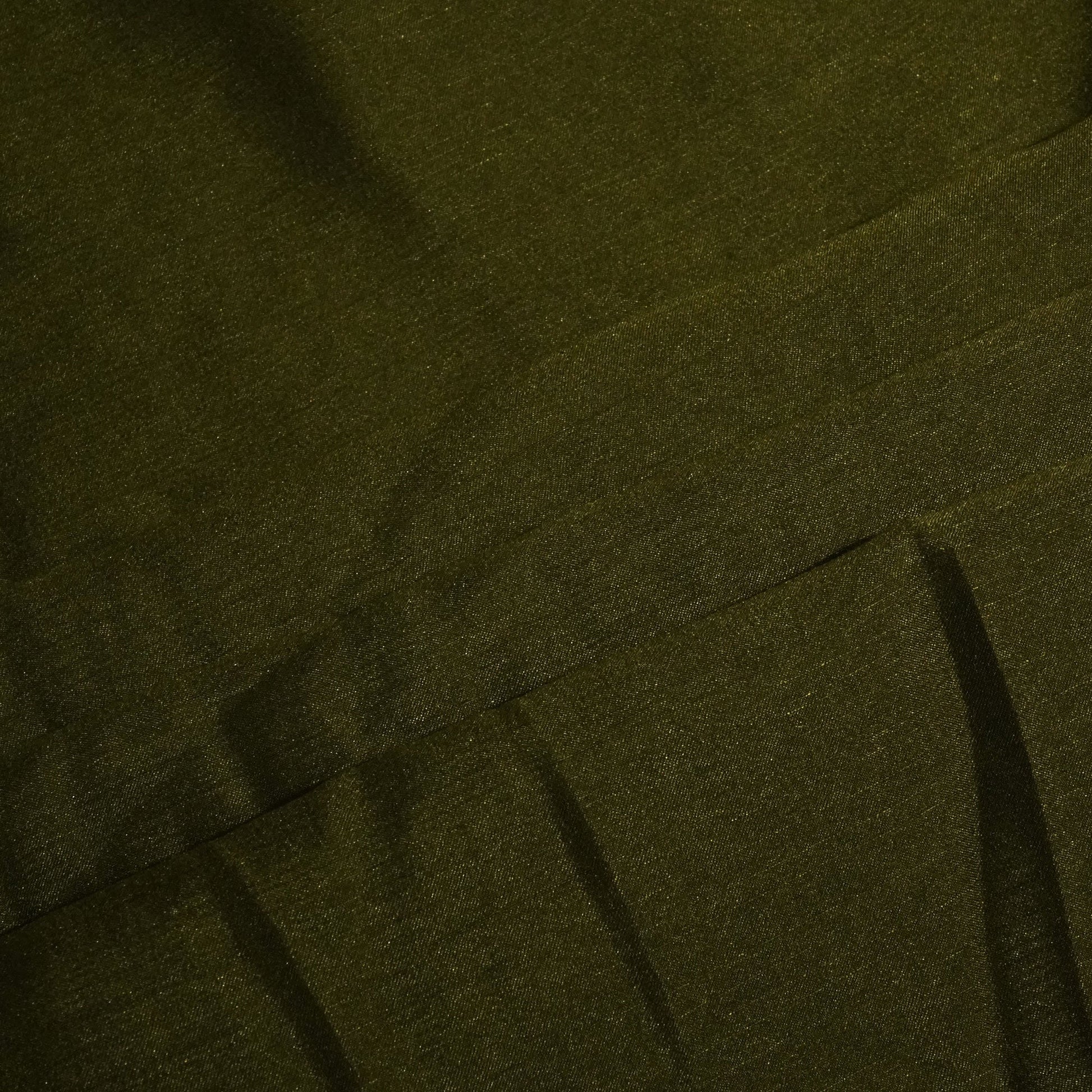 Olive Green Solid Bemberg Silk KC-16038