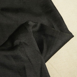Dark Grey Solid Bemberg Silk KC-16040