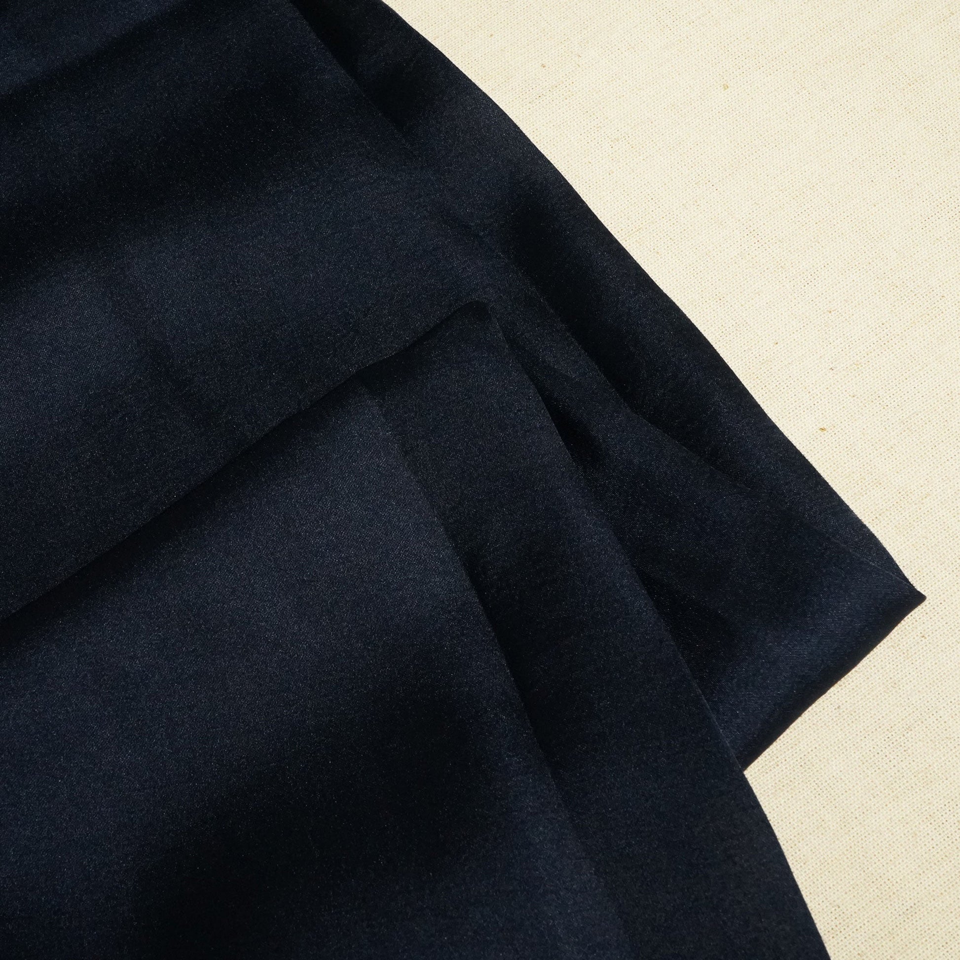 Teal Blue Solid Bemberg Silk 16042