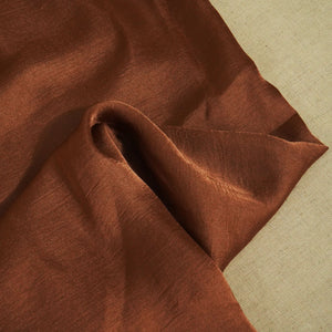 Copper Solid Bemberg Silk Fabric KC-16046