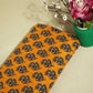 Mustard Yellow Ajrakh Border Print Muslin SSF-16171