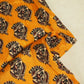 Mustard Yellow Ajrakh Border Print Muslin SSF-16171