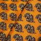 Mustard Yellow Ajrakh Border Print Muslin SSF-16171