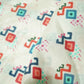 Golden Abstract Print Muslin SSF-16173