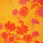 Mustard Yellow Flower Print Muslin SSF-16186