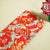 Red Tropical Print Muslin SSF-16193