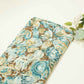 Blue Multicolor Tropical Print Cotton SGF-16223
