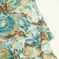 Blue Multicolor Tropical Print Cotton SGF-16223