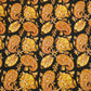 Black Paisley Print Cotton SGF-16233