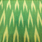 Green Cream Ikkat Print Cotton SS-16286