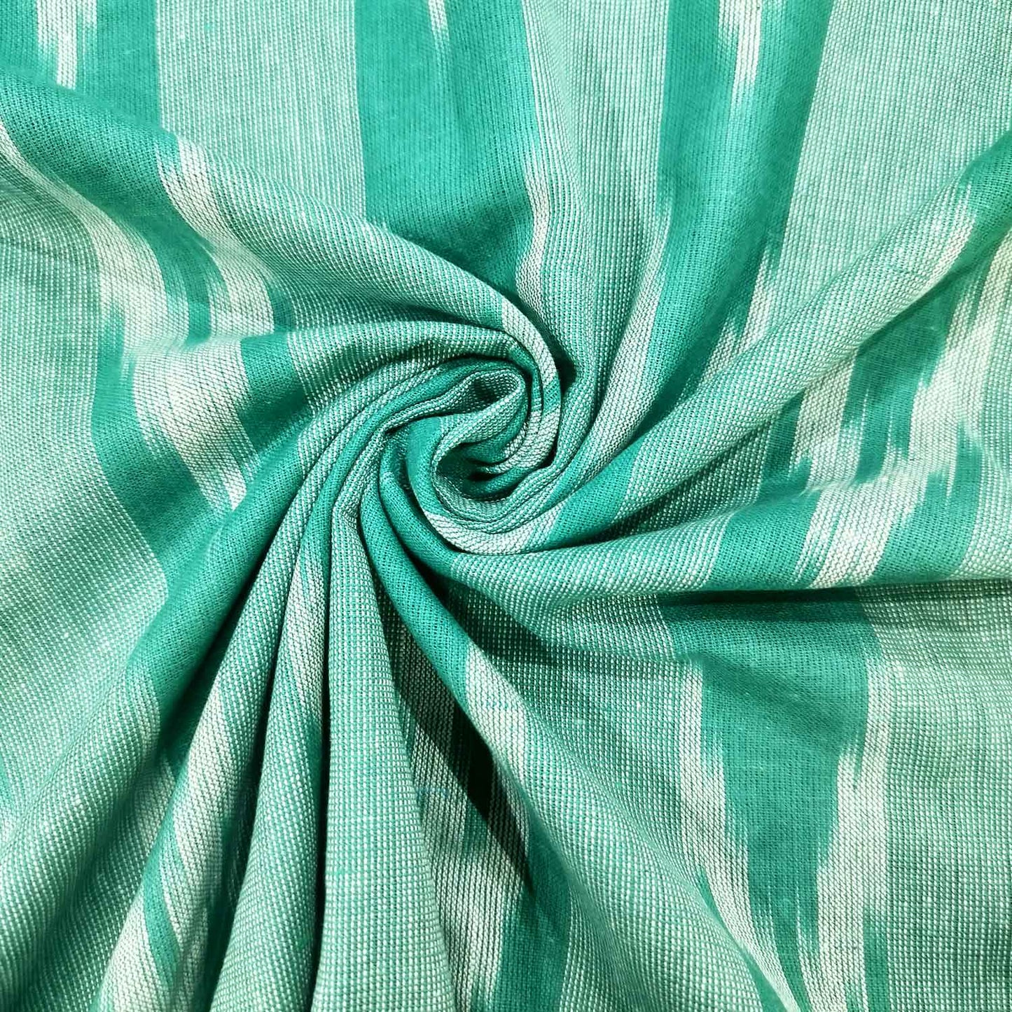 Green Light Green Ikkat Print Cotton SS-16335