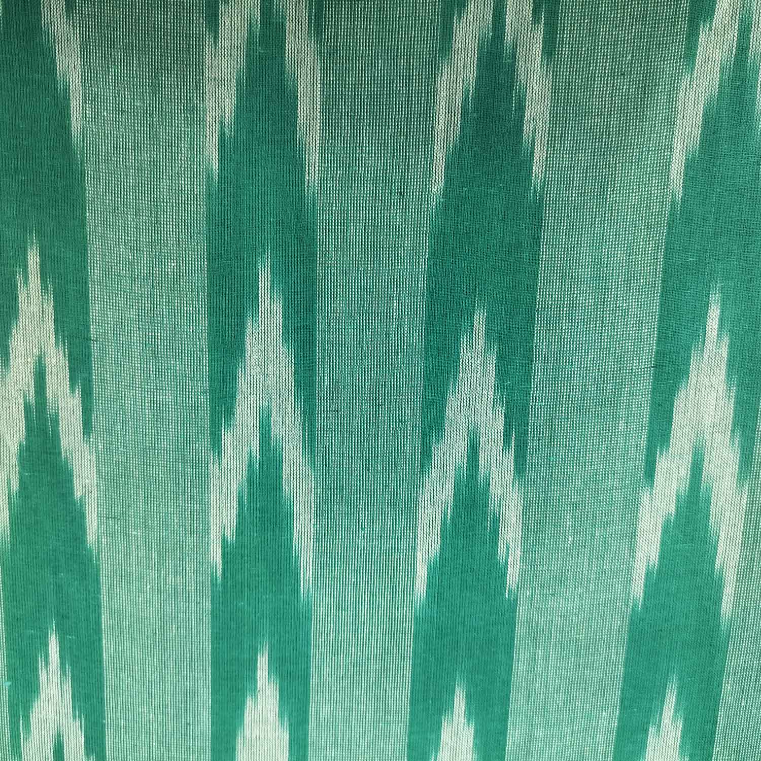 Green Light Green Ikkat Print Cotton SS-16335