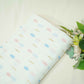 OffWhite Multicolor Gold Lurex Dobby Embroidery Dyeable Cotton DE-16397