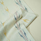 OffWhite Yellow Ikkat Dobby Embroidery Cotton DE-16412