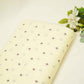 Yellow Purple Buti Dobby Embroidery Cotton DE-16423