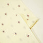Yellow Purple Buti Dobby Embroidery Cotton DE-16423