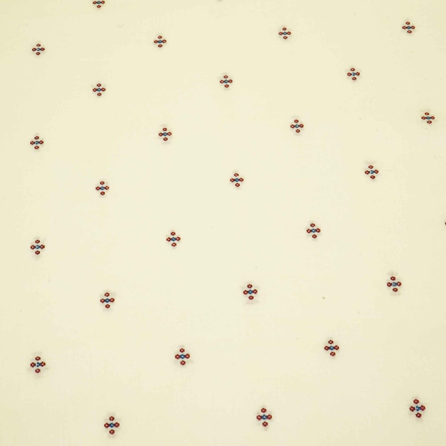 Yellow Purple Buti Dobby Embroidery Cotton DE-16423