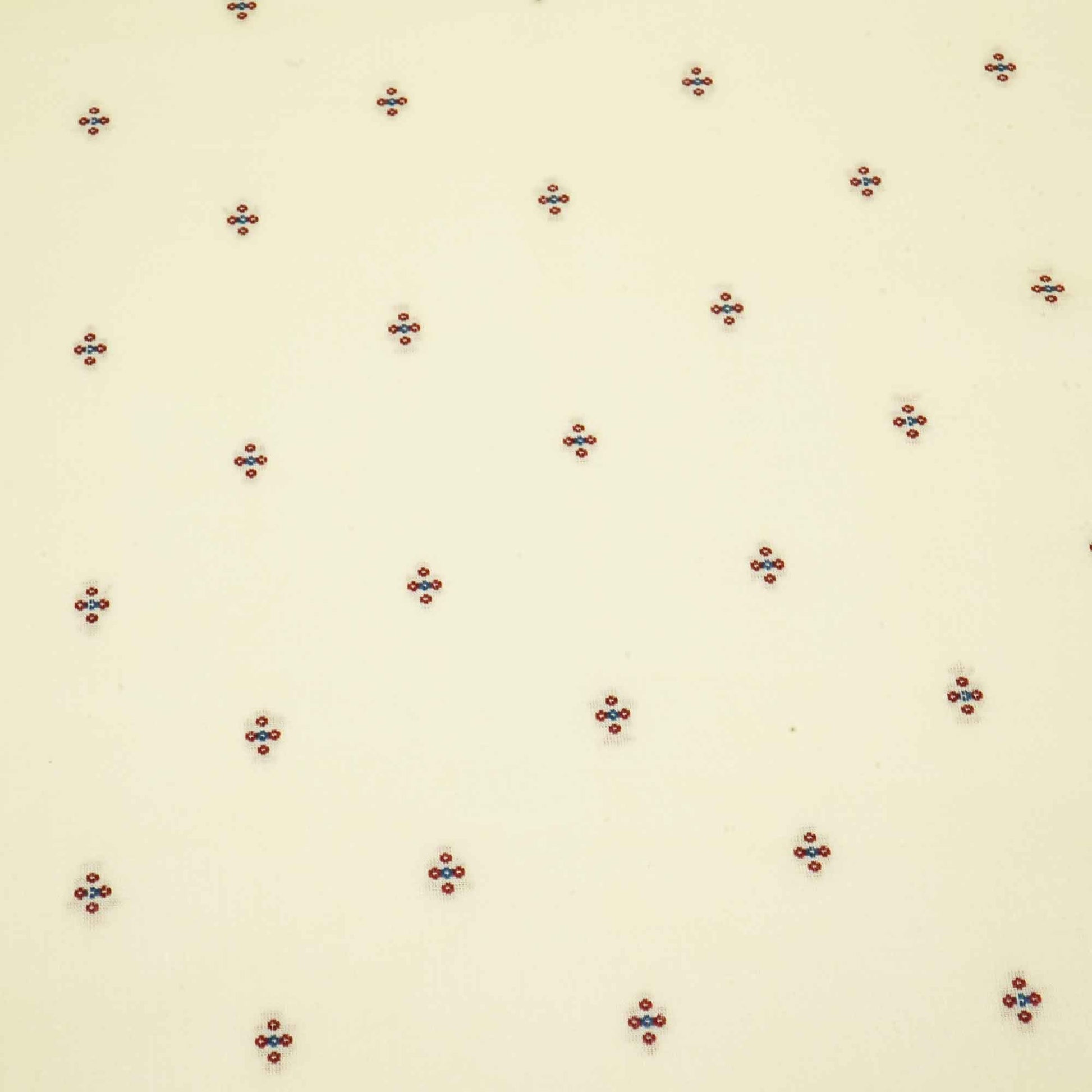 Yellow Purple Buti Dobby Embroidery Cotton DE-16423