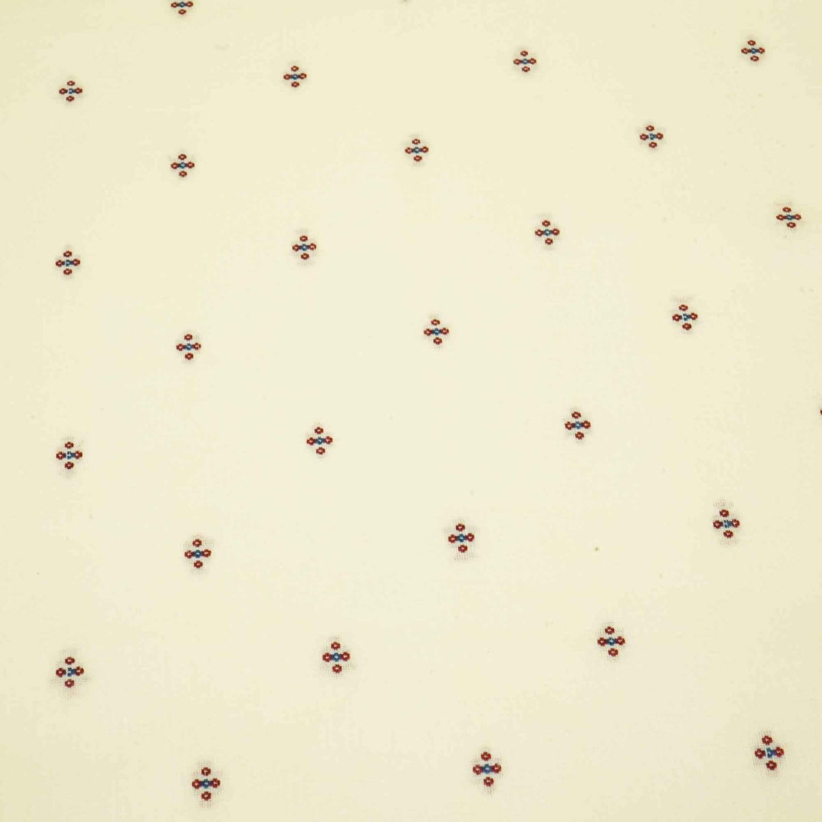 Yellow Purple Buti Dobby Embroidery Cotton DE-16423