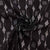 Black Floral Geometrical Silver Dobby Embroidery Cotton DE-16435