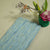 Blue Yellow Khadi Linen Fabric DE-16441