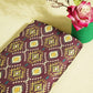 Wine Handblock Print Modal Satin VC-16460
