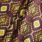 Wine Handblock Print Modal Satin VC-16460