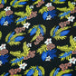 Hunter Green Handblock Print Modal Satin VC-16470