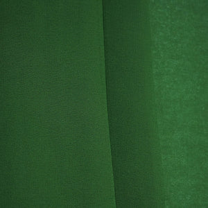 Dark Green Solid Georgette VF-16552