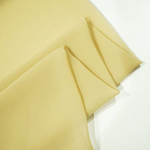 Tan Brown Solid Georgette VF-16558