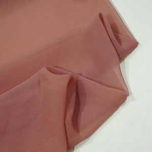 Blush Pink Solid Georgette VF-16566