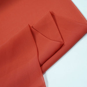 Orange Solid Georgette VF-16567
