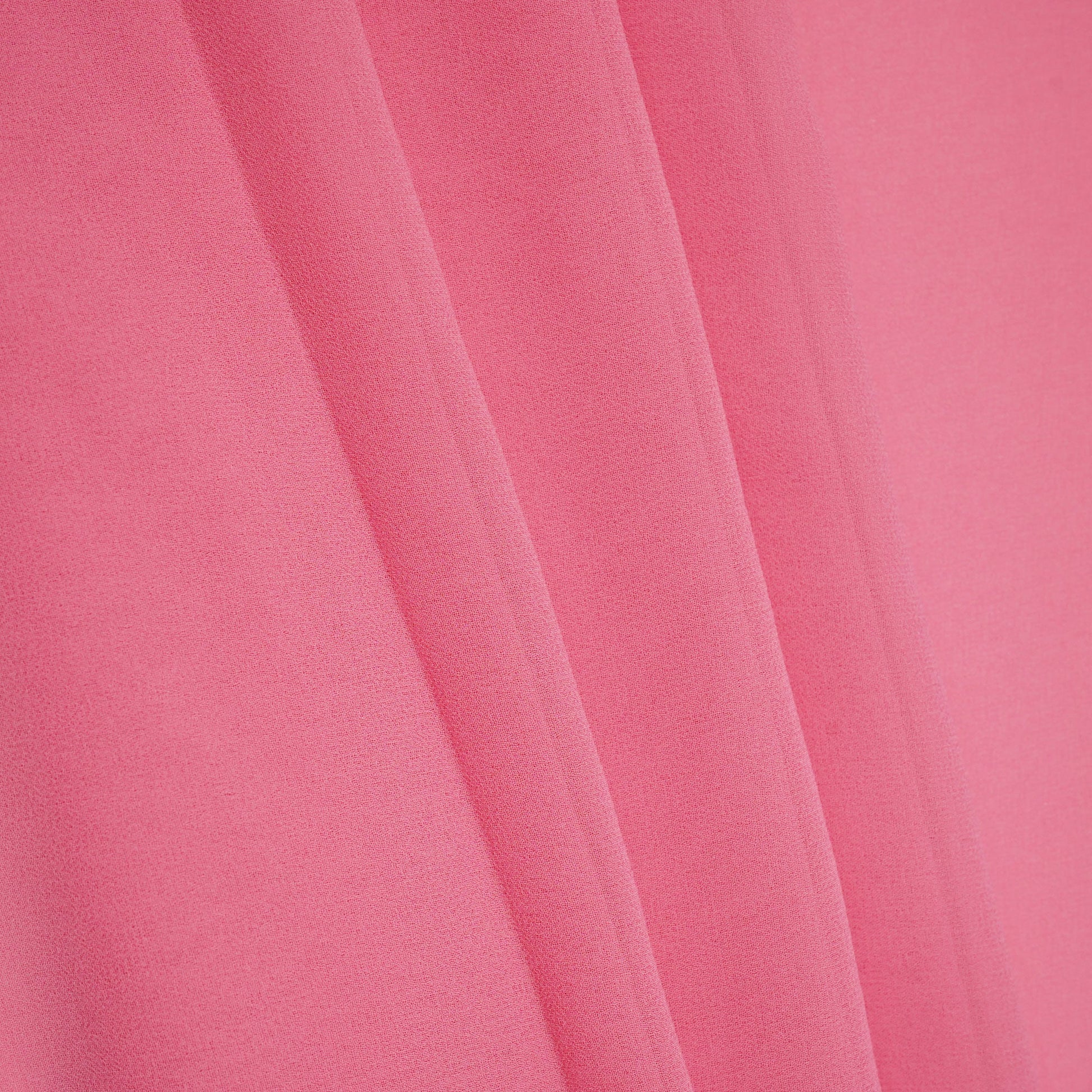 Bright Pink Solid Georgette VF-16568