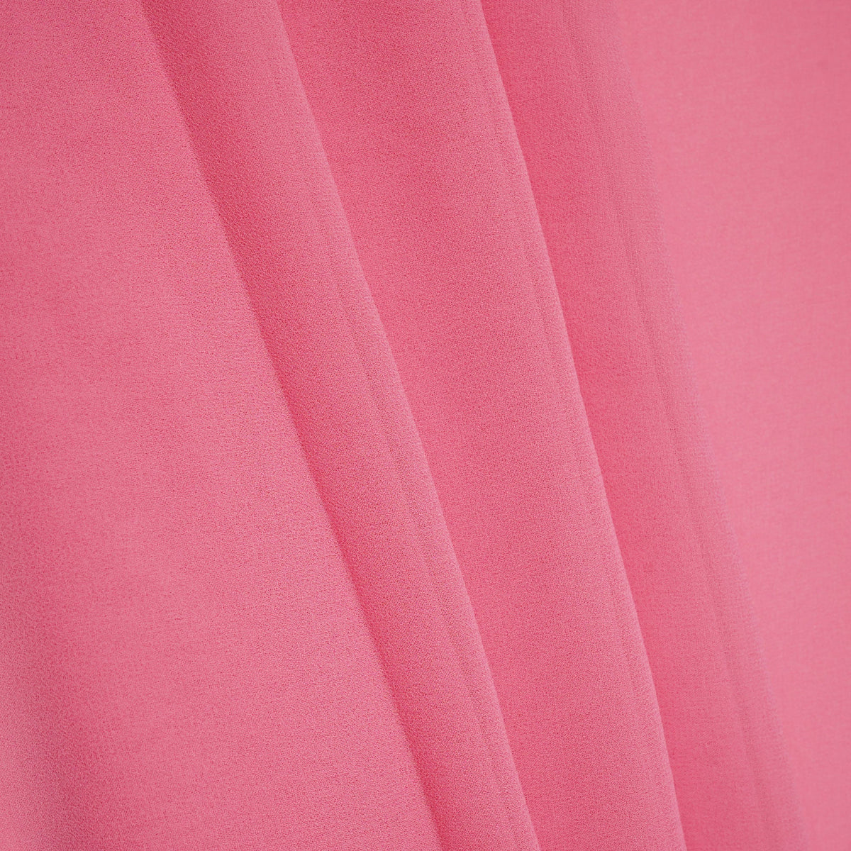 Bright Pink Solid Georgette VF-16568