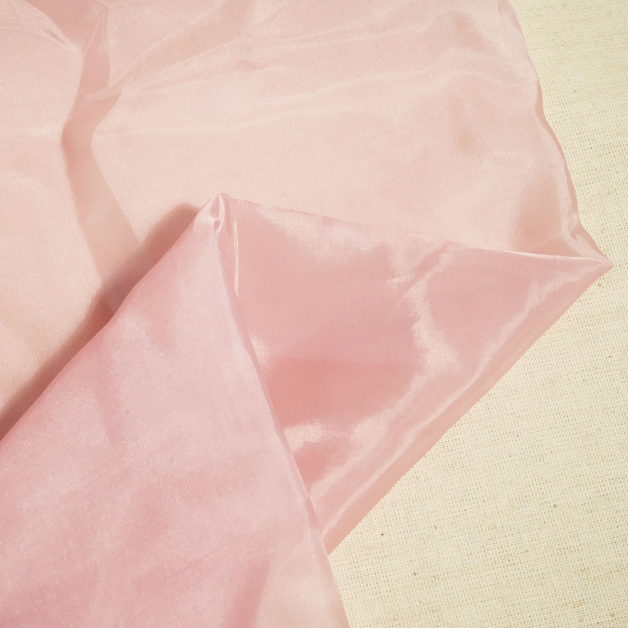 Pink Solid Liquid Organza SE-16597