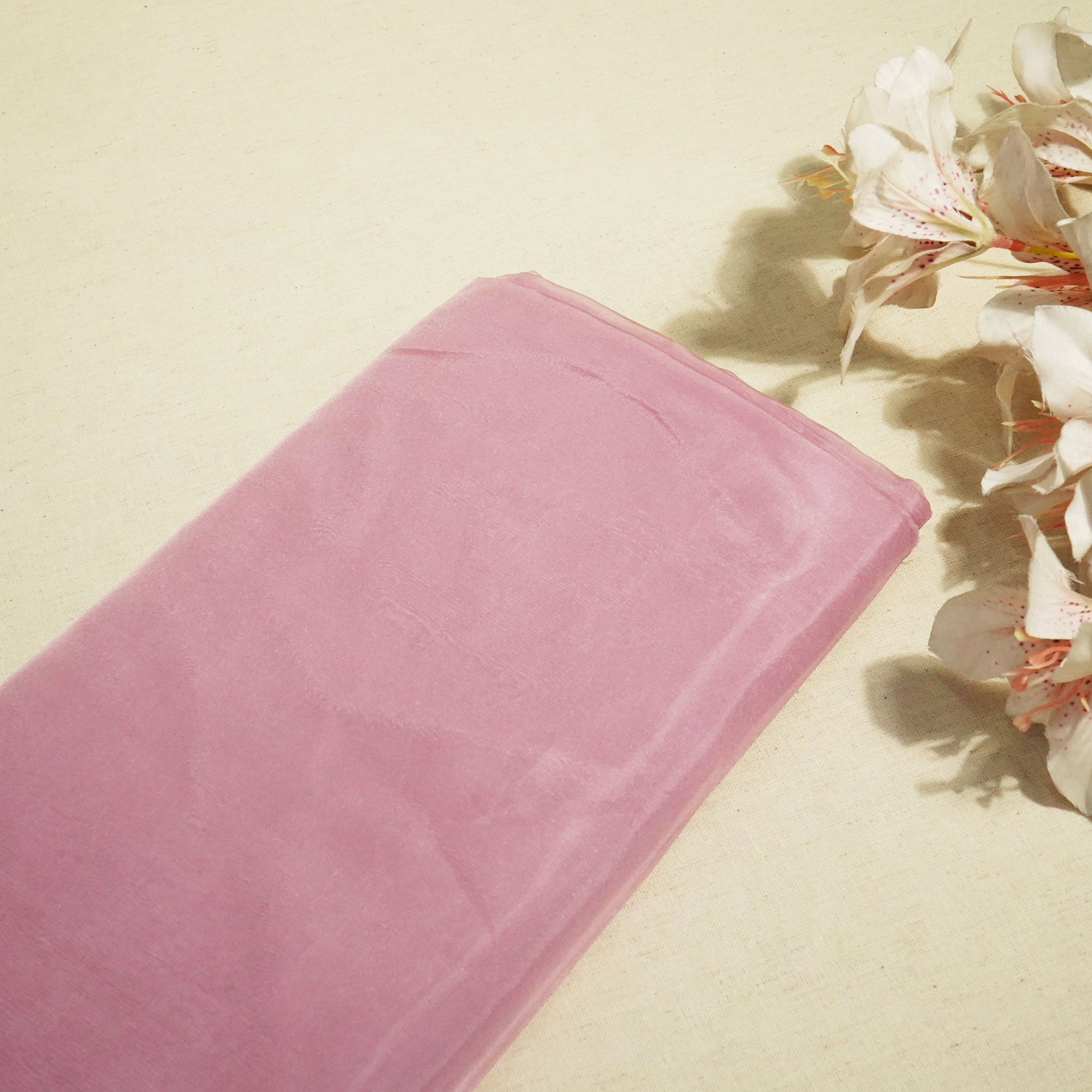 Purple Solid Liquid Organza SE-16603