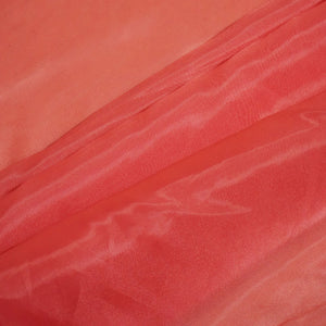 Dull Pink Solid Liquid Organza SE-16606