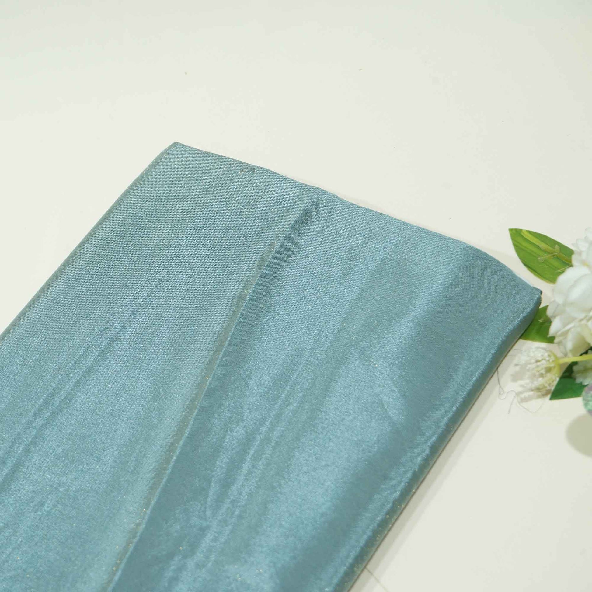 Steel Grey Solid Viscose Tissue SSM-16629