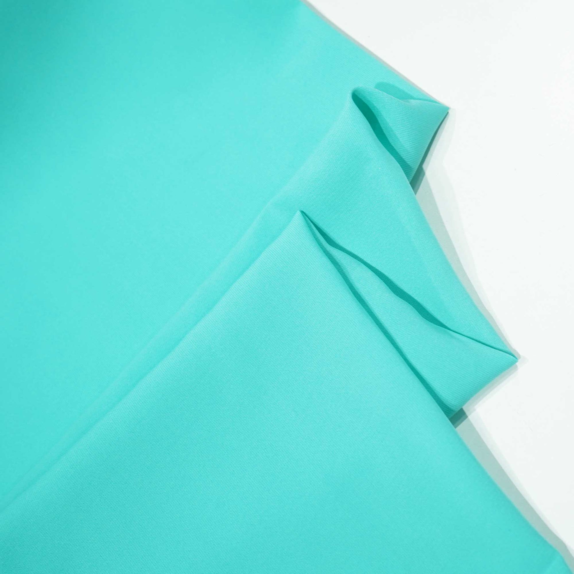 Sky Blue Solid Heavy Crepe SSS-16654