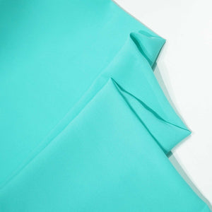 Sky Blue Solid Heavy Crepe SSS-16654