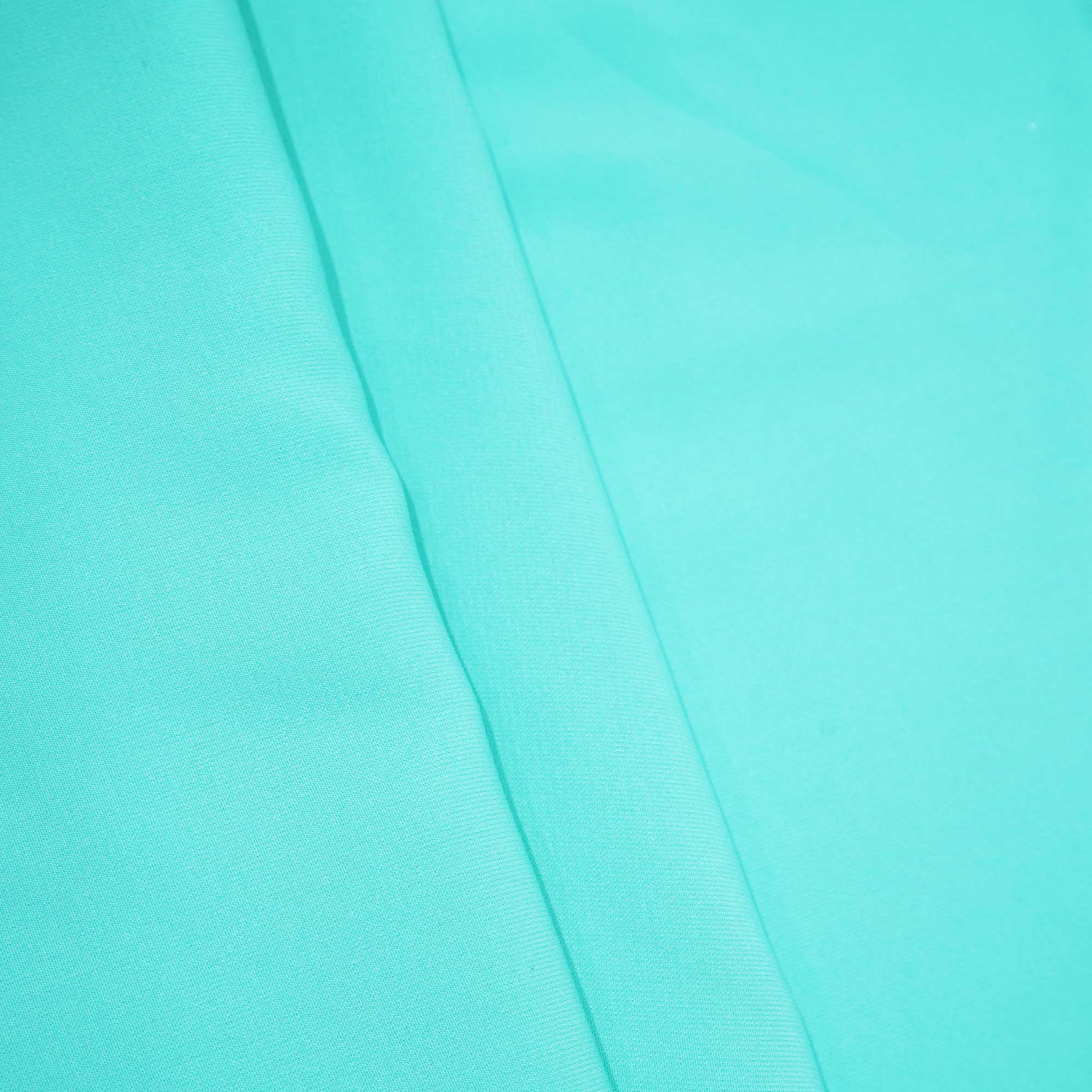 Sky Blue Solid Heavy Crepe SSS-16654