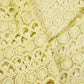 Lemon Green Geometrical Schiffli Crochet AF-16659