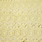 Lemon Green Geometrical Schiffli Crochet AF-16659