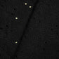 Black Floral Embroidery Cotton Schiffli PGF-16675
