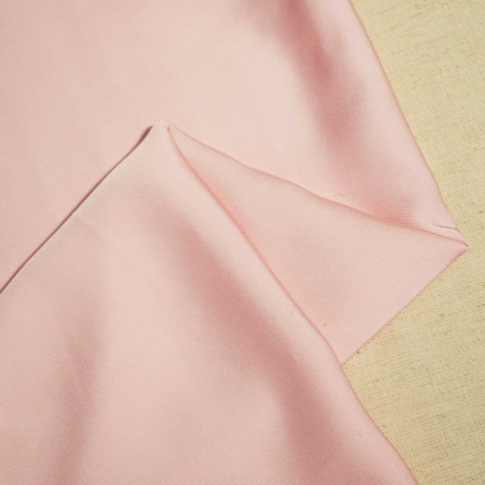 Peach Pink Solid Butter Crepe Fabric SF-16736