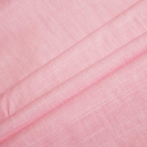 Flamingo Pink Solid Cotton Khadi SS-16766